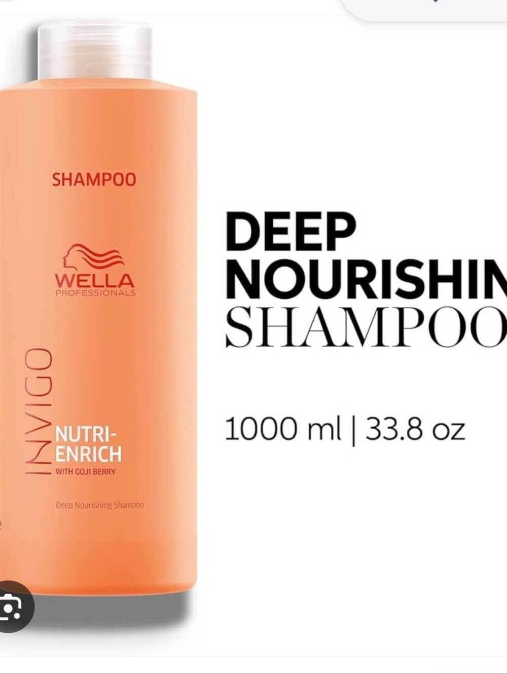 Wella Deep Nourishing Shampoo 33oz